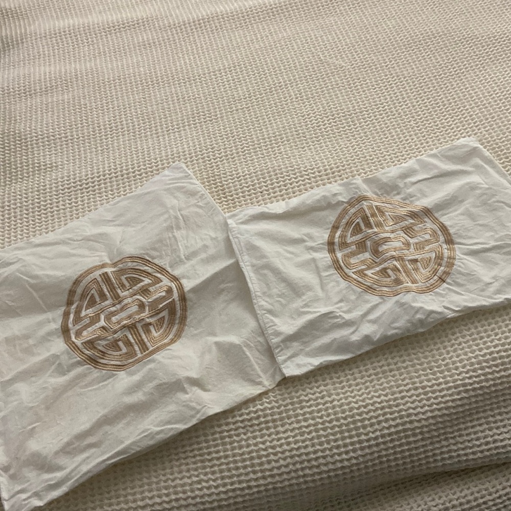 Double Happiness pillow covers